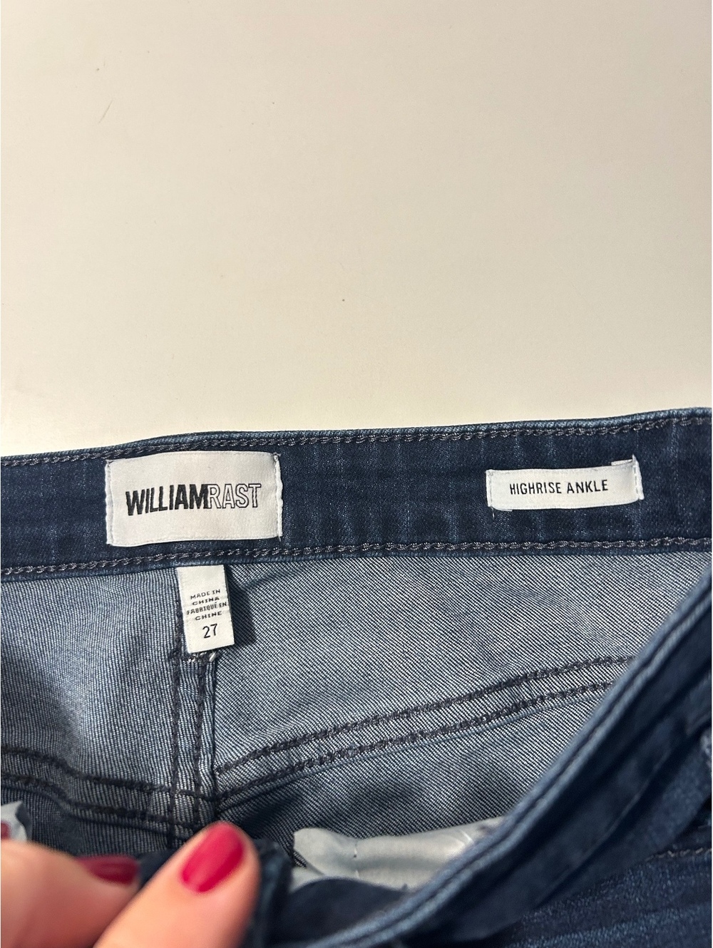 William Rast Ripped Denim Jeans - Picture 3 of 4